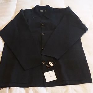 Men's belford Merino Wool Button Down Sweater